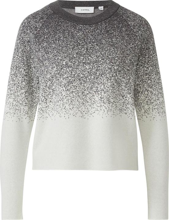 Produktbild Comma Strickpullover Feinstrick-Pullover mit dezentem Glitzergarn (42)