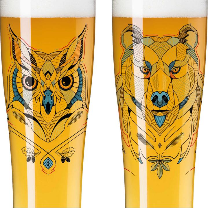 Image du produit Ritzenhoff 2-er-Set Weizenbierglas Brauchzeit (0.65 l, 2 x)