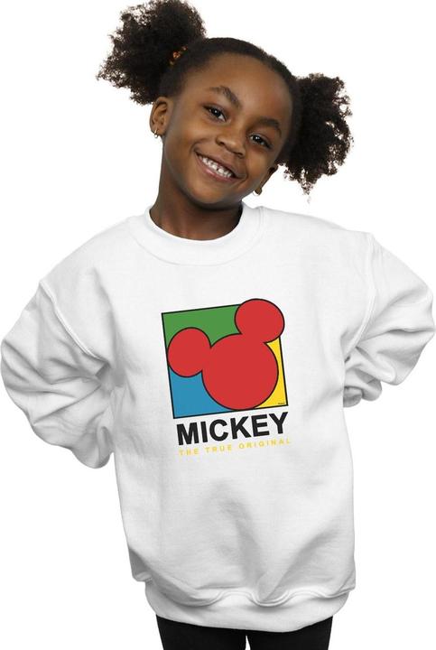 Actual product image Disney Girls Mickey Mouse True 90s Sweatshirt (128)