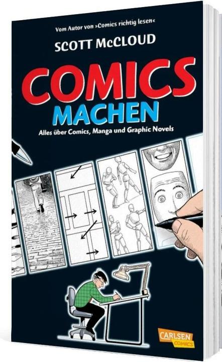 Actual product image Comics machen (German, Scott McCloud, 2007)