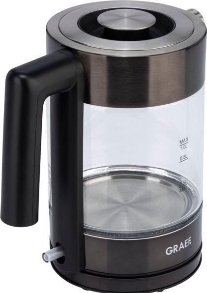 Produktbild Graef WK 302 Wasserkocher schwarz (1 l)