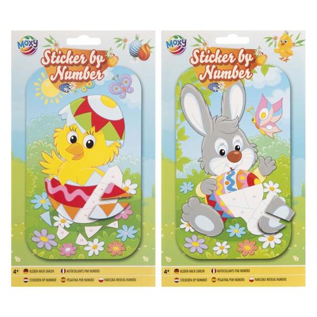 Sombo, Paasdecoraties, Paas Sticker Set Kont (1x)