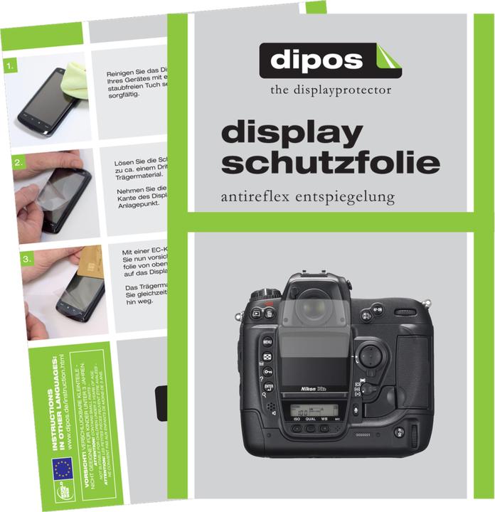 Produktbild Dipos Displayschutzfolie Antireflex (Displayschutz, Nikon D2H)
