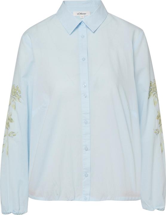 Immagine prodotto s.Oliver Baumwollbluse im O-Shape mit Stickerei (46)