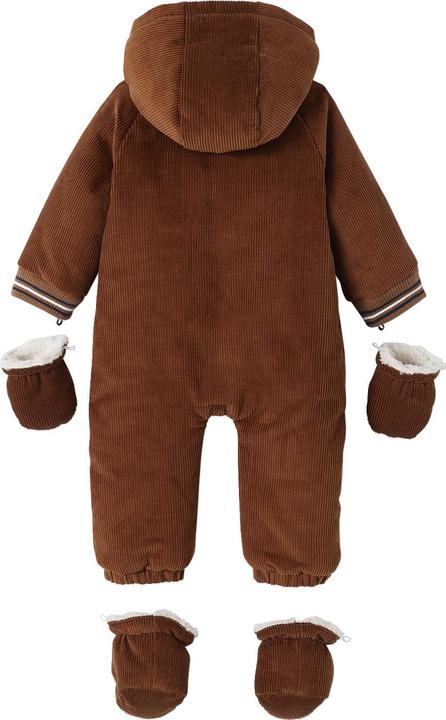 Actual product image Vertbaudet Warmer Baby Winter-Overall aus Cord, Wattierung Recycling-Polyester (92)