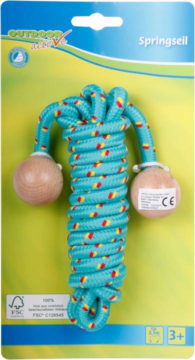 Vedes Springseil Holzkugel Länge 250 cm (250 cm)