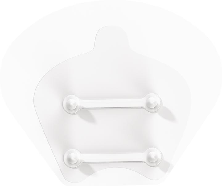 Actual product image Luxus Selbstklebende Sticker – 5er-Set – Transparent