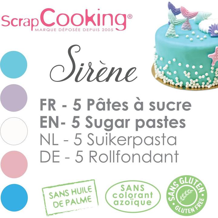 Produktbild ScrapCooking Rollfondant (5 Stk.)
