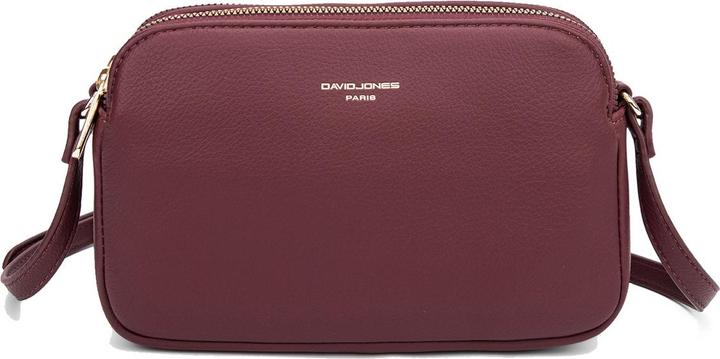 Produktbild David Jones **Damen Umhängetasche - Modell Erisma Lux - Pu Vegan Leder** - 21.0 X 13.0 X 5.0 Cm