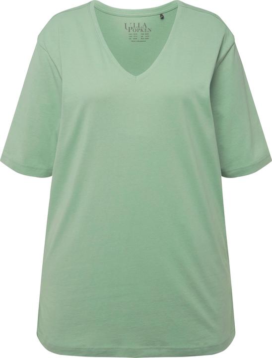 Produktbild Ulla Popken T-Shirt, V-Ausschnitt, Relaxed, Halbarm (46, 48)