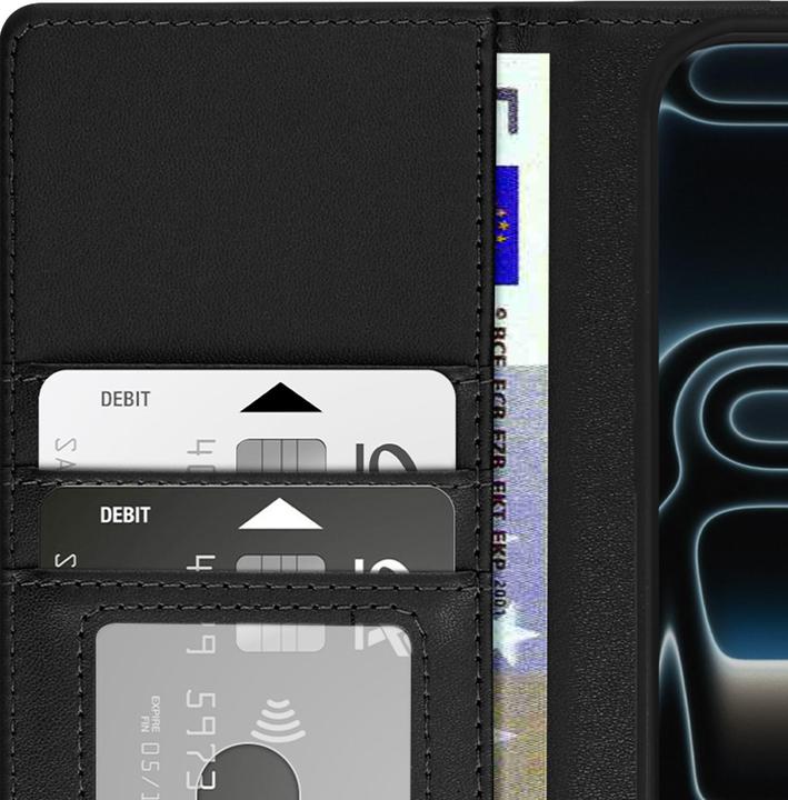 Produktbild Mayaxess 2-in-1 Wallet Etui iPhone 17 Pro Max mit Hülle (Apple iPhone 17 Pro Max)