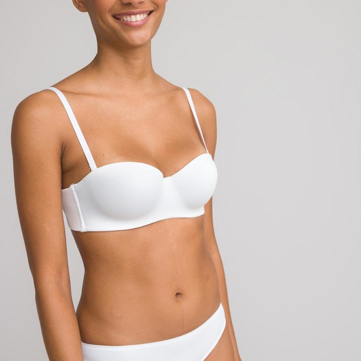 Produktbild La Redoute Collections Bandeau-BH aus Mikrofaser (75 C)