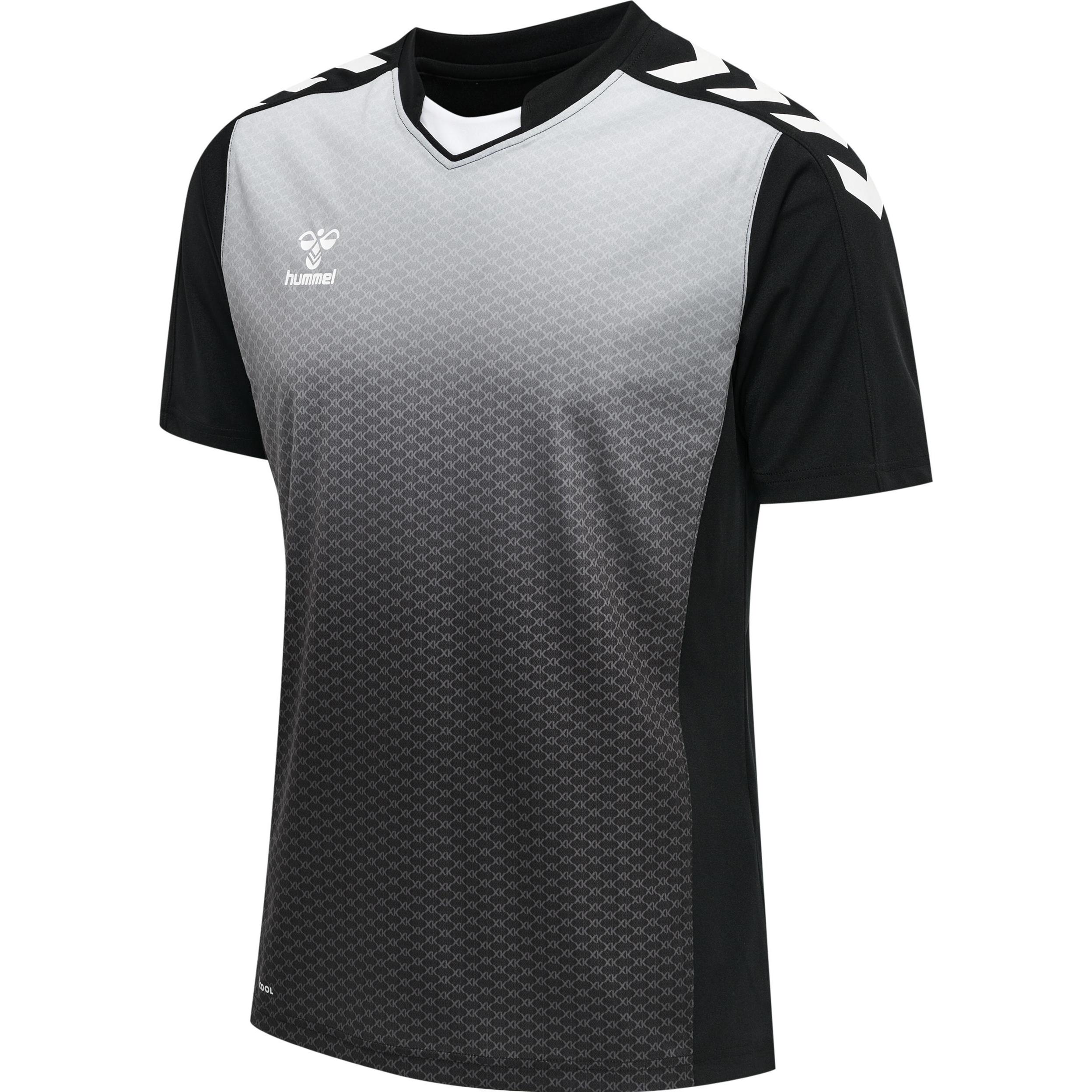 hummel, Herren, Sportshirt, Core Xk Sublimation Jersey S/S (L), Schwarz, L