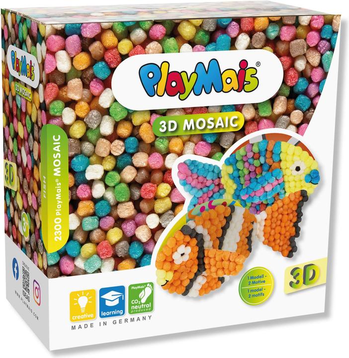 Produktbild PlayMais Mosaik 3D Fisch