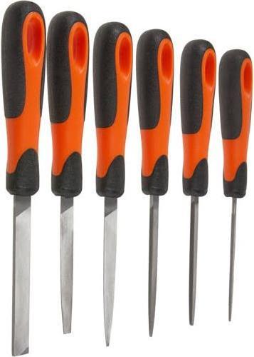 Actual product image Bahco ERGO file set, plain 100 mm - 6 pieces (Slash 3, 100 mm)