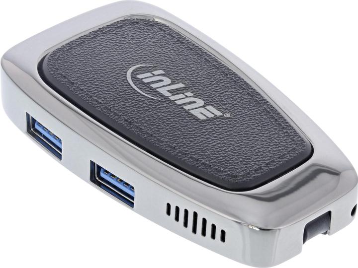 Produktbild InLine Multifunktions-Hub USB 3.2 Gen.2 (USB-C, 4 Ports)