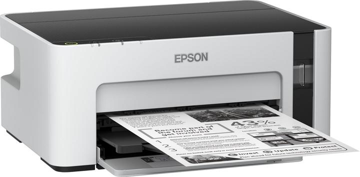 Actual product image Epson EcoTank M1100 - 1440 x 720 DPI - 1 - A4 - 15000 pages per month - 32 pages per (Ink tank, Black and white)