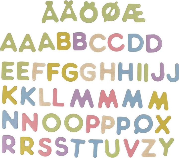 Actual product image Micki Magnetic letters 53 pcs. (53 x)