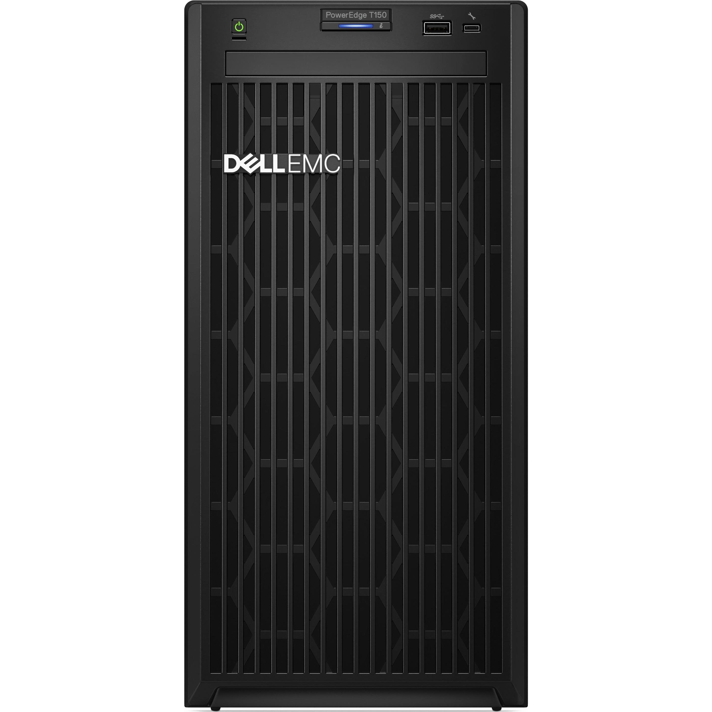 Dell T150 .5' E-2334  1 (Intel Xeon E-2334, 16 GB, Tower Server), Server