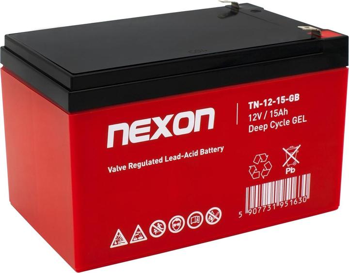 Productafbeelding Nexon GELBATTERIJ TTN-GEL15 12V 15AH (1 Pcs., 15000 mAh)
