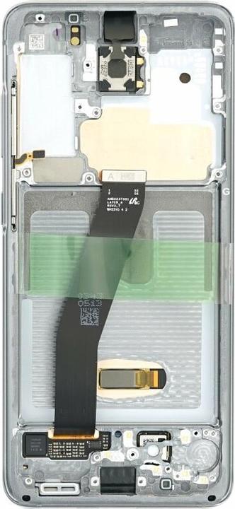 Produktbild Samsung Display + Rahmen (ohne Kamera) G980F / G981B Galaxy S20 / 5G grau GH82-31432A (Display, Samsung Galaxy S20, Samsung Galaxy S20 5G)
