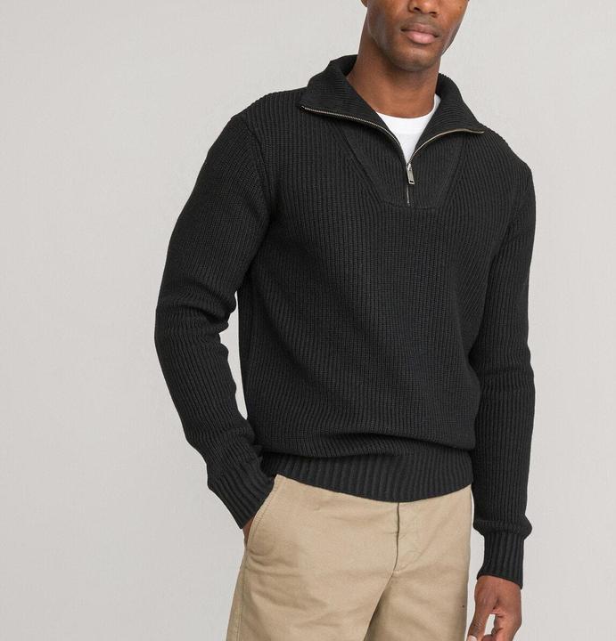 Image du produit La Redoute Collections Chaud pull en tricot style troyer (S)