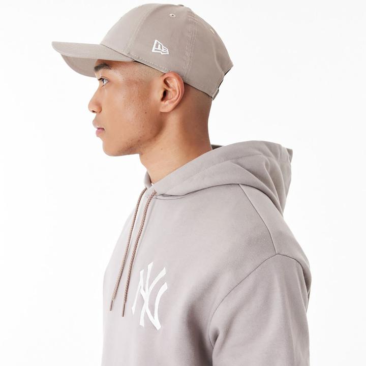 Actual product image New Era Oversized Hoody New York Yankees ash brown (L)