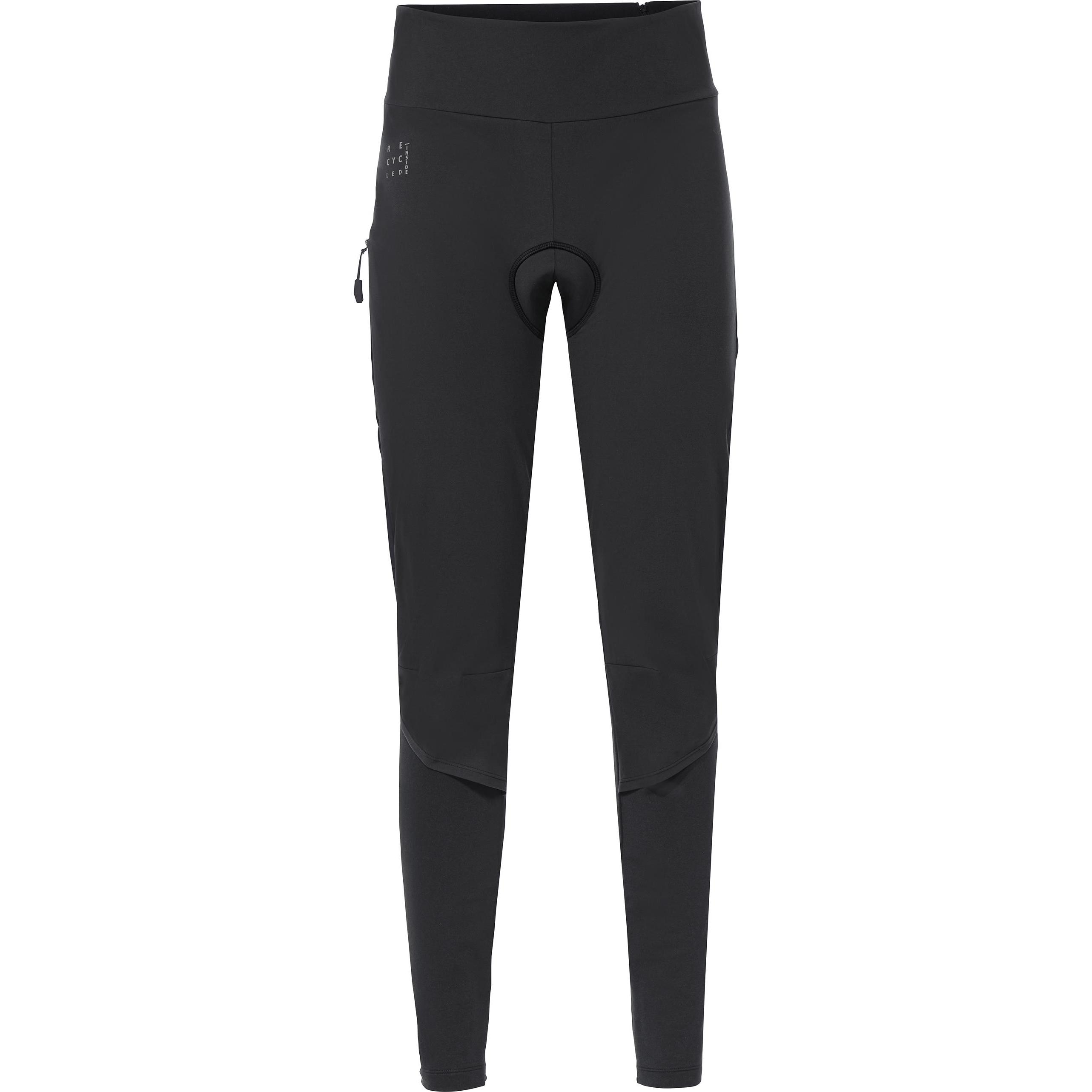 Vaude, Damen, Velohosen, Kuro Warm Hybrid (36, XS), Schwarz, 36, XS