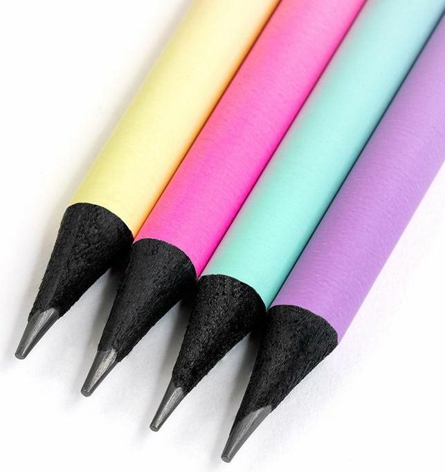 Immagine prodotto Matita rotonda HB con gomma Sunset (24 pezzi) (2.20 mm, HB, 24 x)
