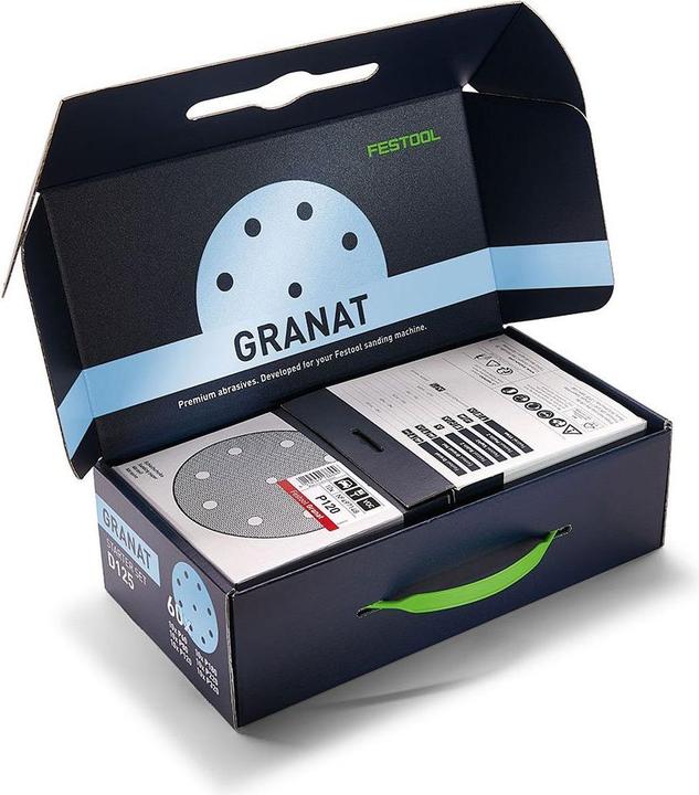 Produktbild Festool Schleifmittel D125 GR-Set (P220, P80, P180, P120, P320, P60)