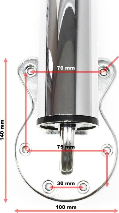 Produktbild Wiltec Tischbein 4er Set