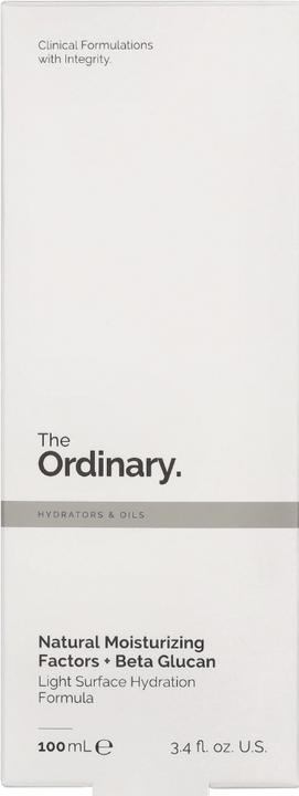 Actual product image The Ordinary Natural Moisturizing Factors + Beta Glucan (100 ml, 24h cream)