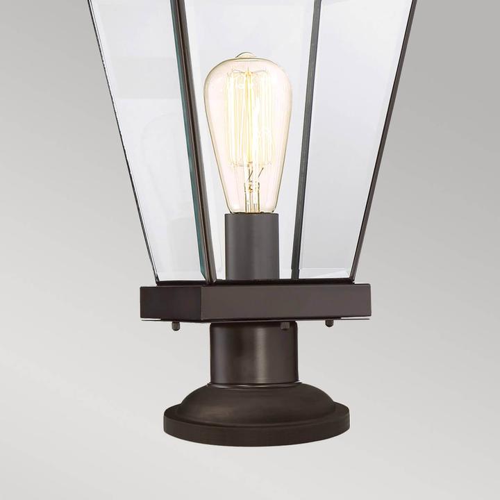 Produktbild Elstead Lighting Ravine Aussen-Stehleuchte E27 52cm Westliche Bronze IP44 (5200 lm, E27, IP44)