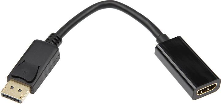 Produktbild Iiglo Displayport til HDMIdapter 5cm (sort) (HDMI, 5 cm)