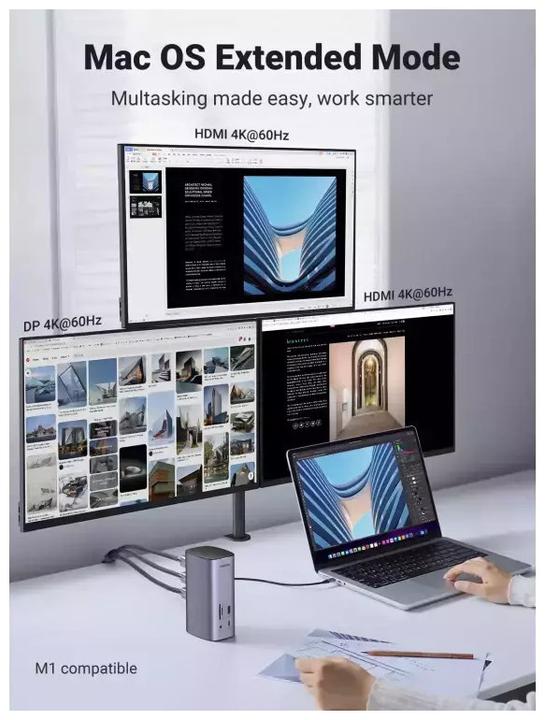 Produktbild Ugreen Multi (USB-C, 12 Ports)