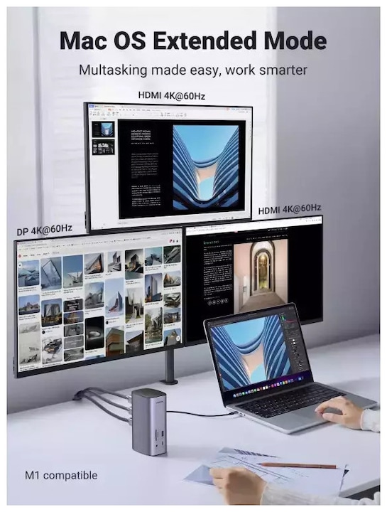 Produktbild Ugreen Multi (USB-C, 12 Ports)