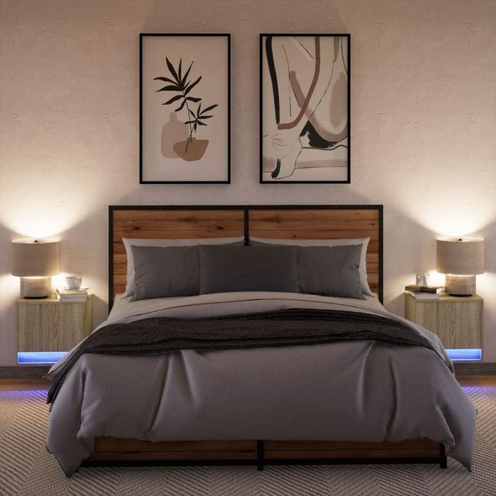 Immagine prodotto vidaXL Wand-Nachttisch (45 x 31 x 40.50 cm)
