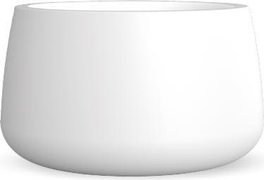 Produktbild Newgarden CAMELIA 80 Blumentopf XXL gross rund ø79x46,5cm weiss 178L outdoor (79 x 46.50 cm)