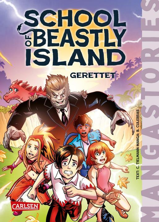 Produktbild School of Beastly Island - Band 2 - Gerettet (Deutsch, Christian Tielmann, Javier S. Aranda, 2025)
