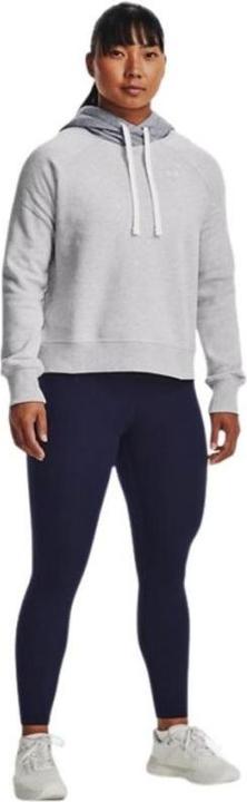 Actual product image Under Armour Rival Fleece CB Hoodie pilka 1373031 014 (2XL) (XXL)