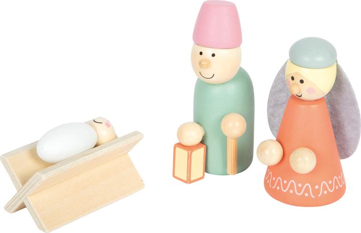 Produktbild small foot Spielset Holzkrippe Weihnachtsgeschichte