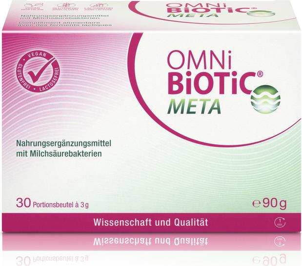 Actual product image Omni Biotic OMNi-BiOTiC Meta Pulver (30 Piece, Powder, 149 g)