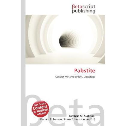 Pabstite, Fachbücher von Lambert M. Surhone, Miriam T. Timpledon, Susan F. Marseken