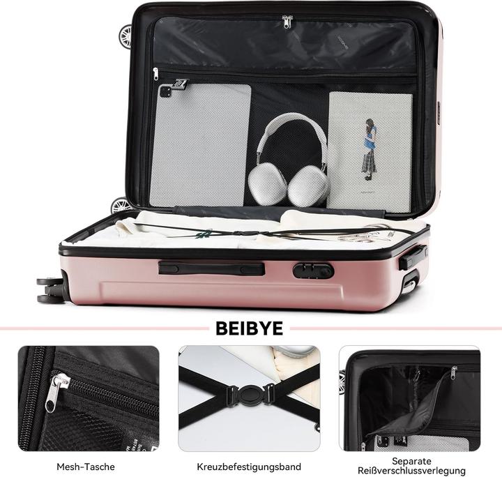 Produktbild Beibye Reisekoffer mit Zwillingsrollen (110 l)
