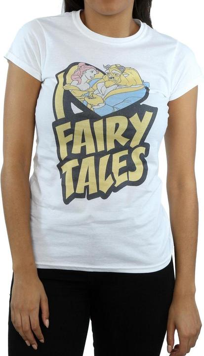 Immagine prodotto Disney Beauty And The Beast I Love Fairy Tales Maglietta Donna (S)