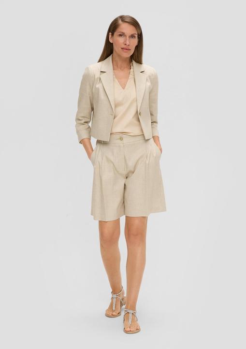 Immagine prodotto s.Oliver Bluse Ärmellose Bluse mit gerüschtem Kragen (40)