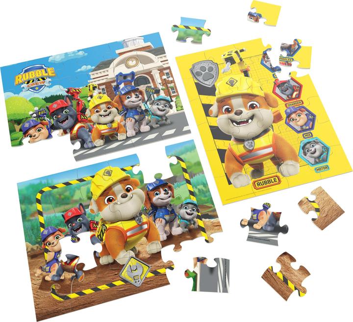 Actual product image Spin Master Wood Puzzles 3-Pack (24 pieces)