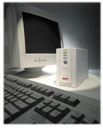 Actual product image APC UPS Back-UPS CS 500 (BK500EI) (500 VA, 300 W, Standby UPS)