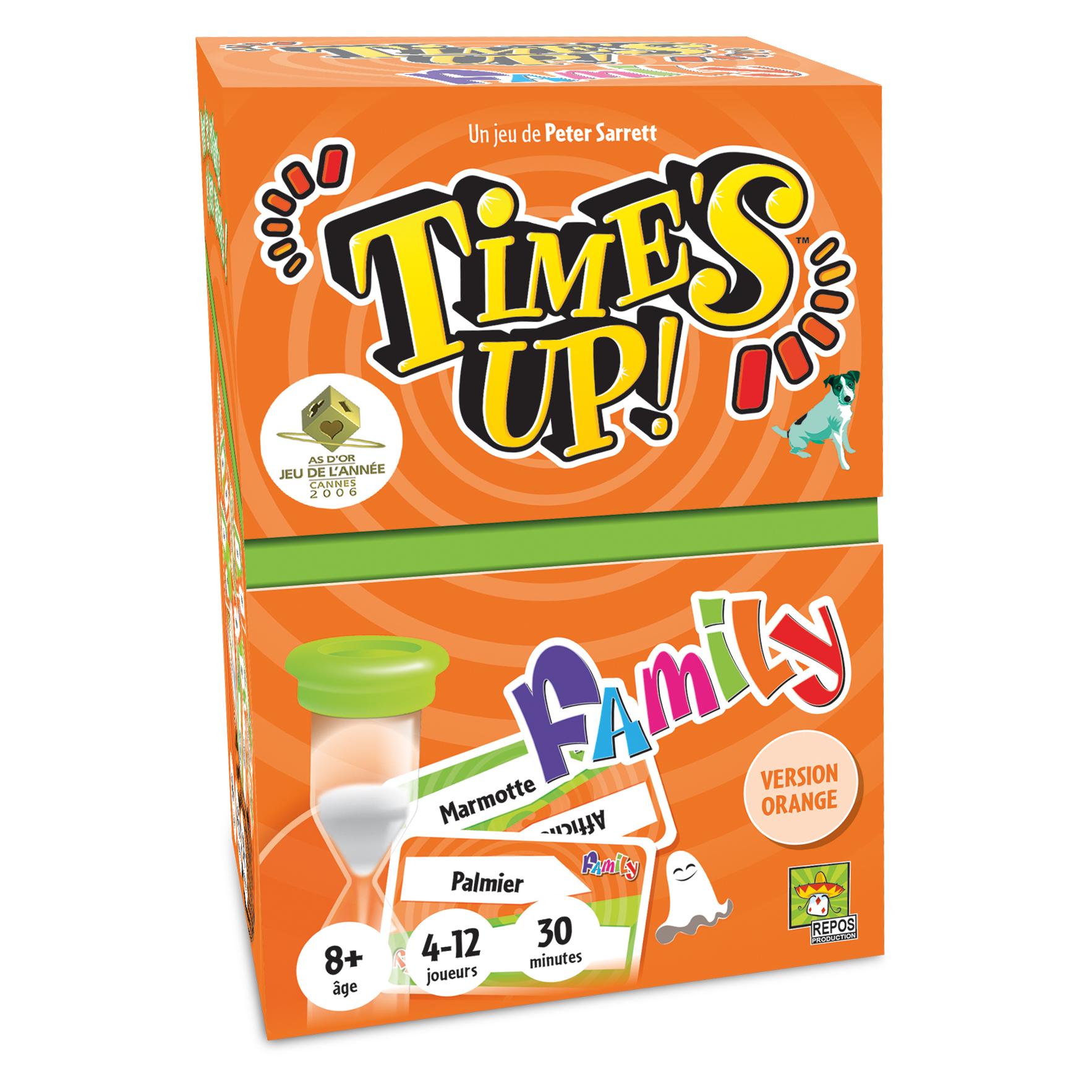 Repos Production Time s Up! Family Orange 2 (f) (MQ6) (Französisch, 4 - 12 Spieler)