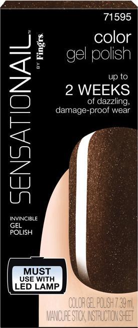 Actual product image SensatioNail Gel polish espresso bean 7.39 m (Espresso Bean, Gel-Effect Nail Polish)